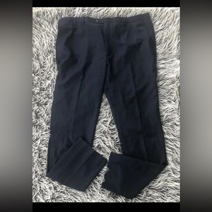NWT Angelo Rossi Blue Dress Pants Mens size 47 Big Tall Slacks Not Hemmed.